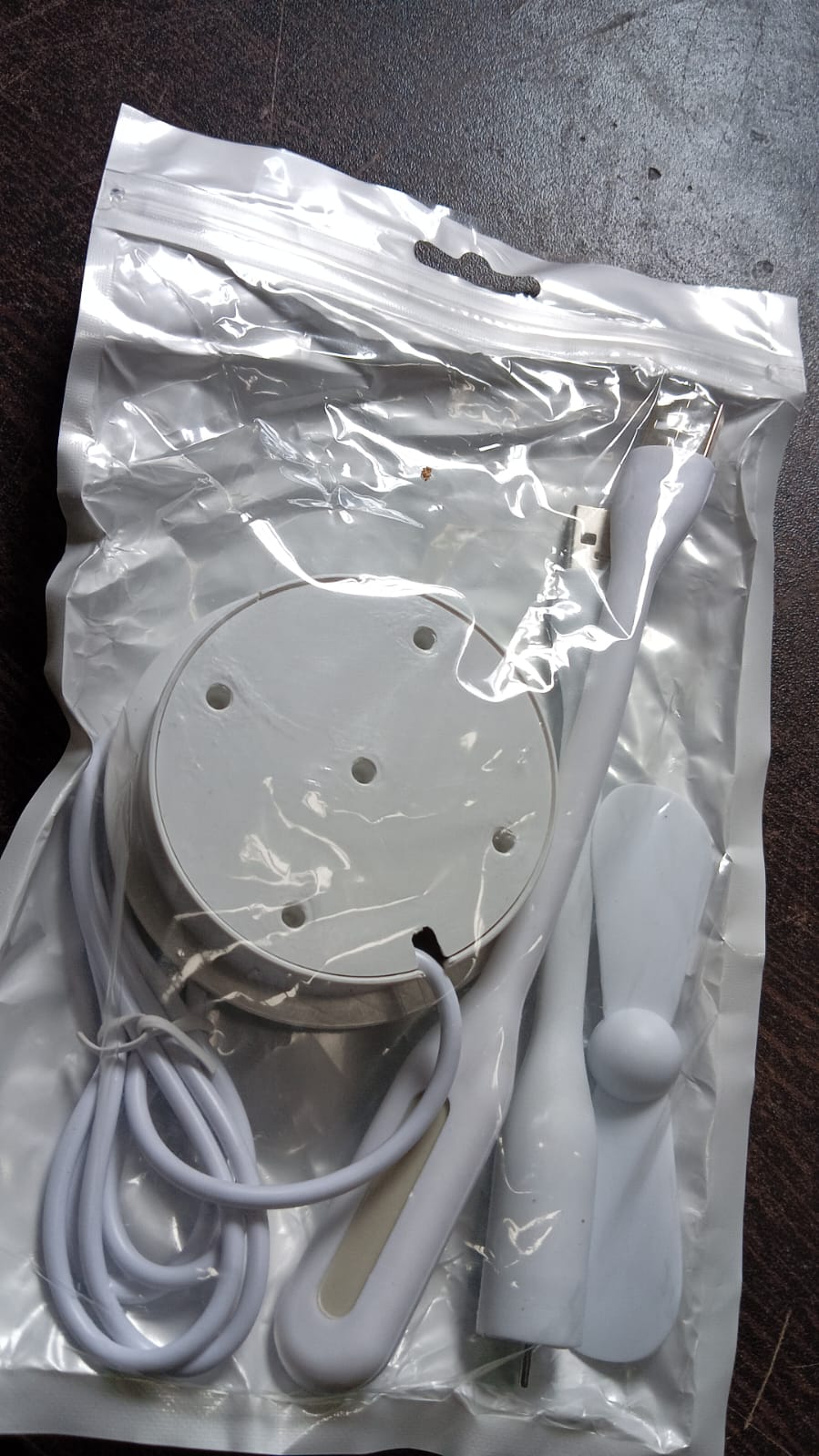 Portable Mini USB Fan, USB Ligh & USB 3 HUB / Port Combo Variety Bazaar