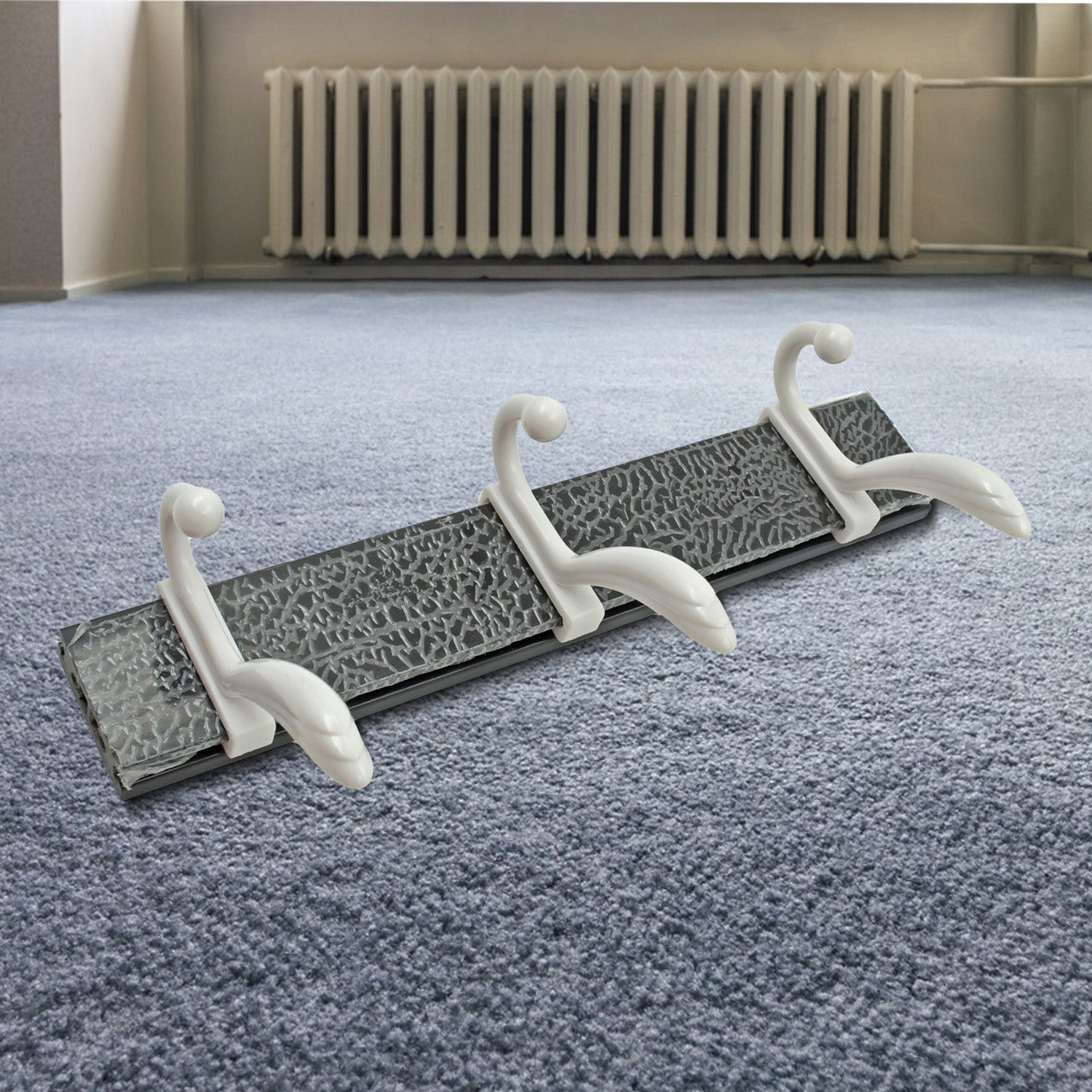 Wall Mounted Coat Hanger Rack – 6 Hooks for Clothes, Jackets & Hats Variety Bazaar