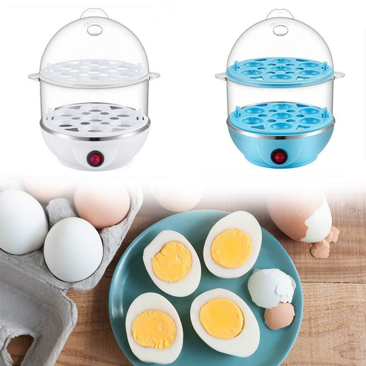 Egg Boiler / Poacher / Cooker / Electric Steamer (2 Layer) Variety Bazaar