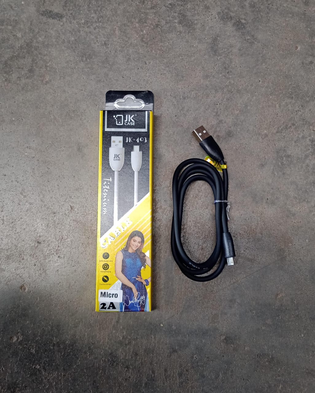 JK 2A Fast Charging for android, Tough Long Micro Cable (1 Pc) Variety Bazaar