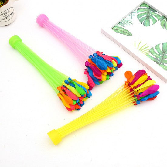 Holi Magic Water Balloons for Kids - 111 pcs (Multicolor) Variety Bazaar