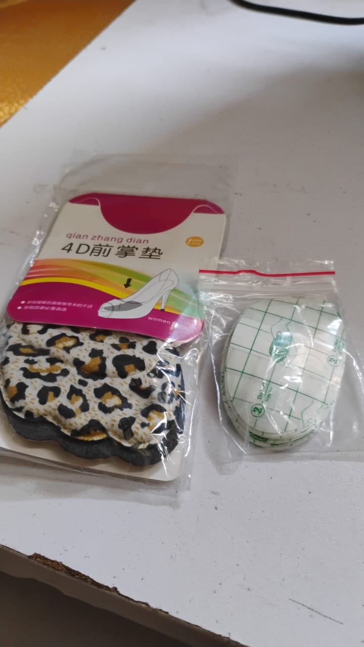 High Shoe Heel Cushion Inserts Non Slip Prevent Calluses Insole Pads (1 Pair / Mix Design) Variety Bazaar