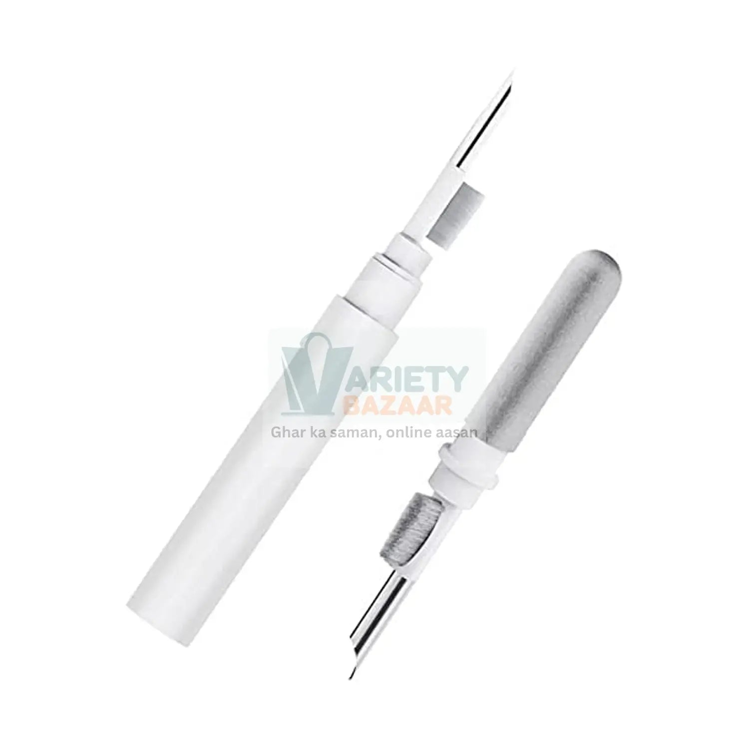 6188 3 In 1 Earbuds Cleaning Pen For Cleaning Of Ear Buds And Ear Phones Easily Without Having Any Damage. Travel Sahayak