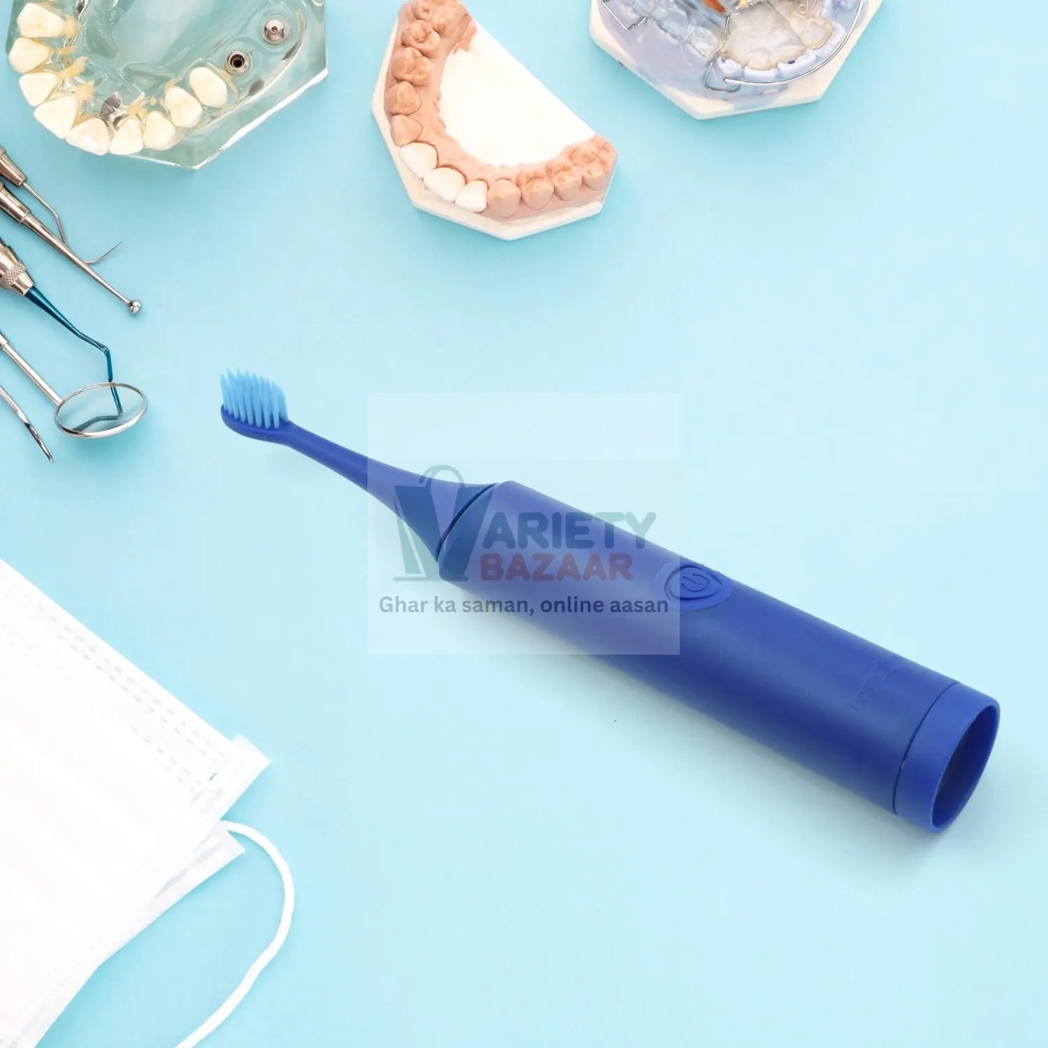 6217 Electric Toothbrush Battery Operate For Home & Travelling Use Travel Sahayak