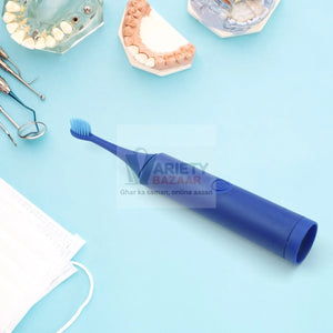 6217 Electric Toothbrush Battery Operate For Home & Travelling Use Travel Sahayak