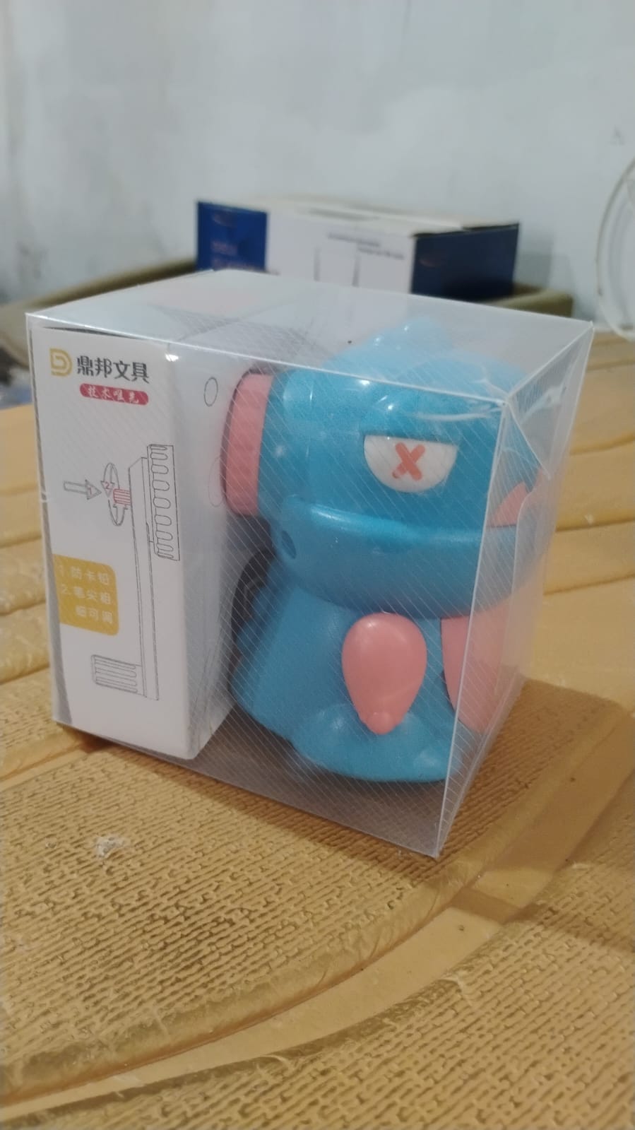 Sharpener for Pencil with Removable Tray Hardiness Steel Cutter, Kids Teddy Shaped Pencil Sharpener Machine, Birthday Return Gift Stationary Gifts Variety Bazaar