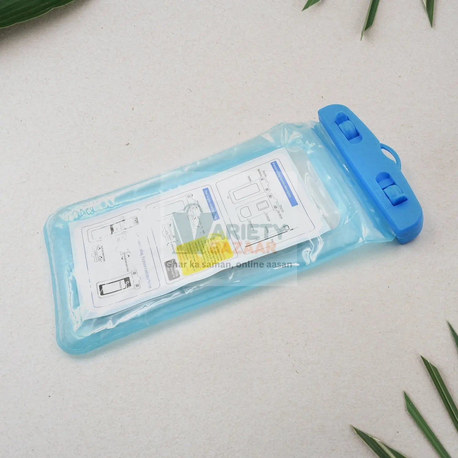 6386a Mix Color Waterproof Pouch Lock Mobile Cover Under Water Mobile Case Waterproof Mobile Phone Case, Waist Bag, Underwater Bag for Smartphone iPhone, Swimming, Rain Cover Camping For all Mobile. Travel Sahayak