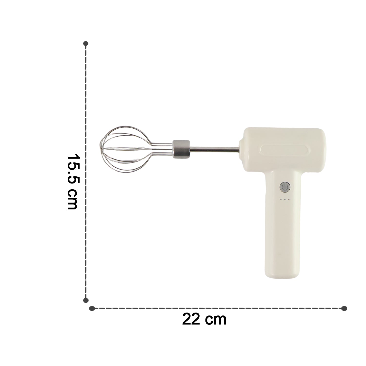 Cordless Electric Whisk Egg Beater - (1 Pc)