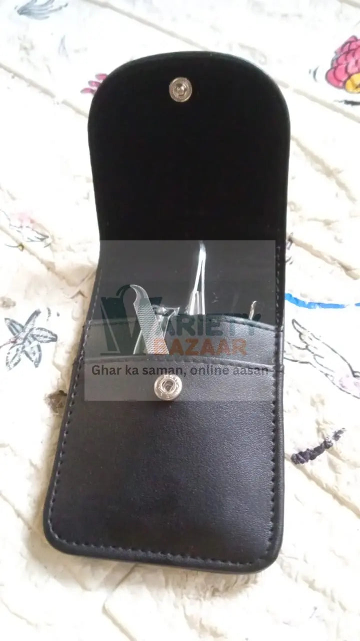 6729 Nail Scissors Professional Nail Clippers Kit Manicure Set 6 Pieces Top Grade Stainless Steel Grooming Kit For Travel Or Home Manicure Set (6 Pc Set) Travel Sahayak