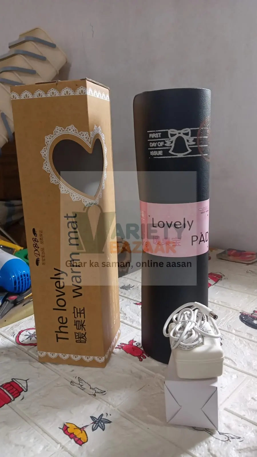 6947 Electric Heat Mouse Pad Table Mat Heating Mouse Pad Keep Warm Hand For Office Computer Desk Keyboard Winter Travel Sahayak