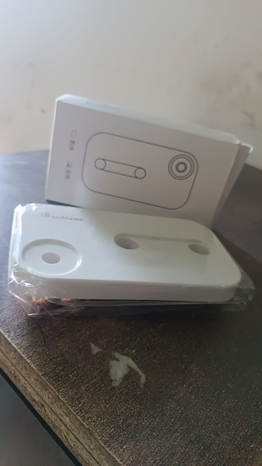 Hair Dryer Wall Mount, Self Adhesive Hair Dryer Holder (1 Pc) Variety Bazaar