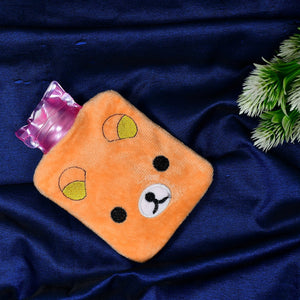 Warm Hug from a Panda: Orange Panda Hot Water Bag for Pain Relief Variety Bazaar