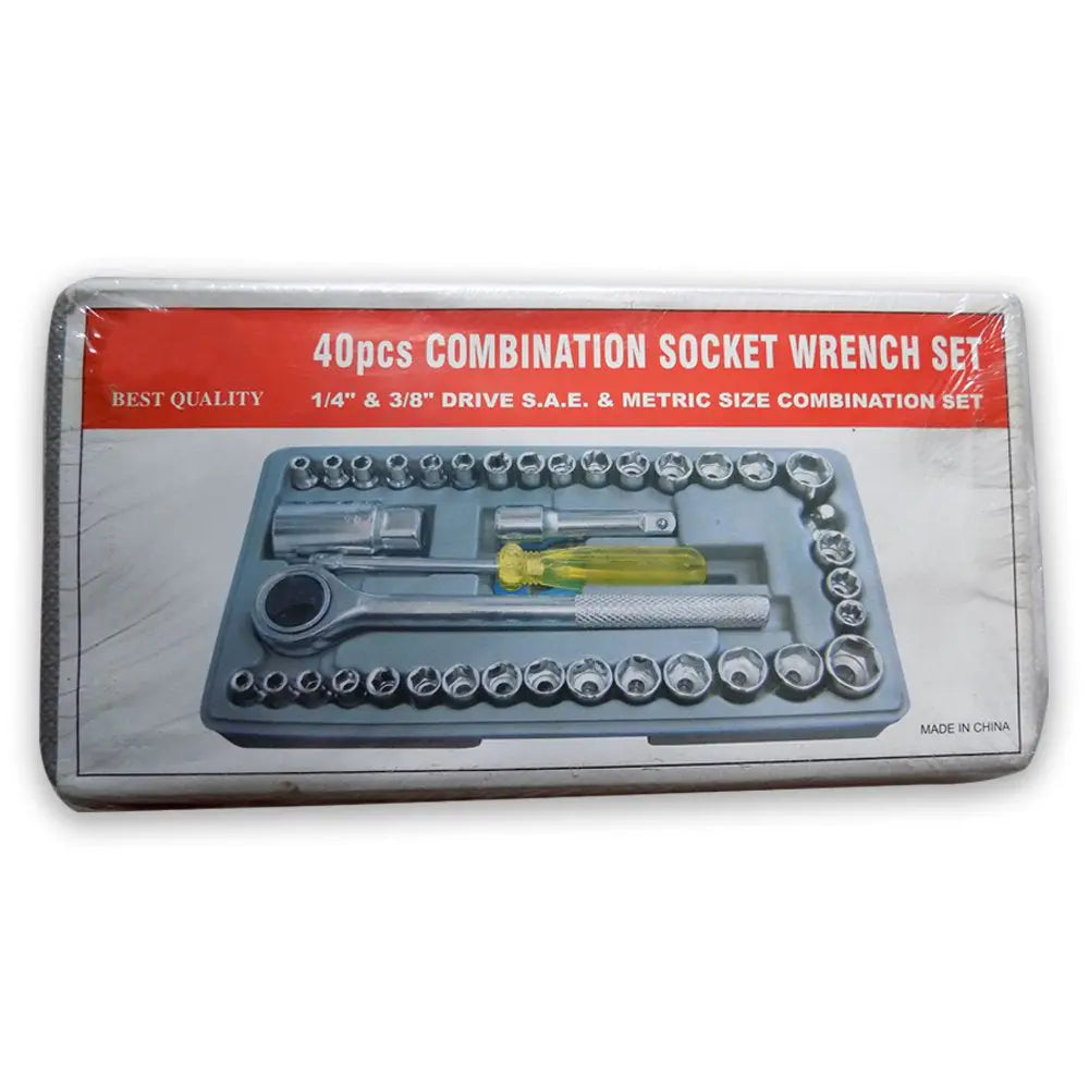 0421 Socket Combination Toolkit (40 pcs) - varietybazaar.co.in