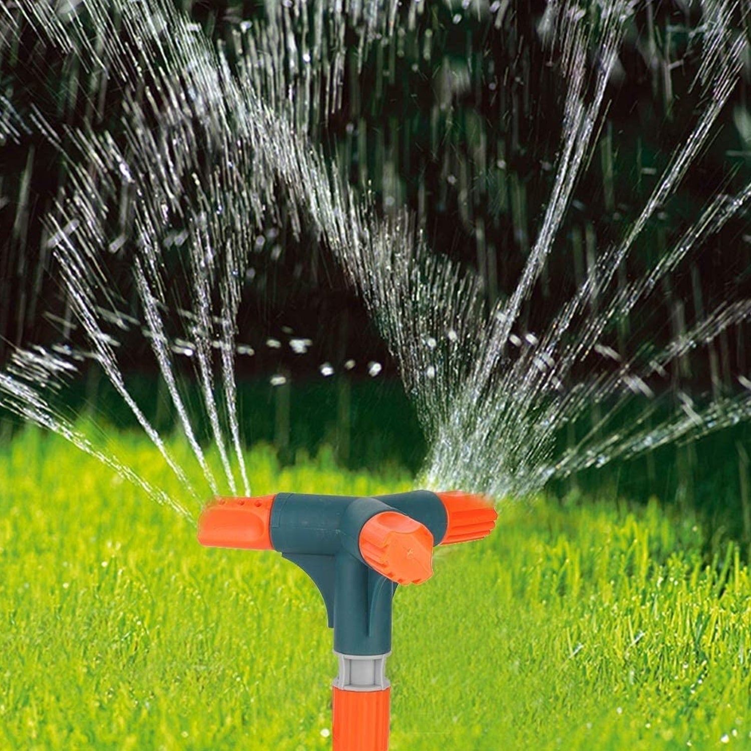 3 Arm 360° Rotating Garden Sprinkler Variety Bazaar
