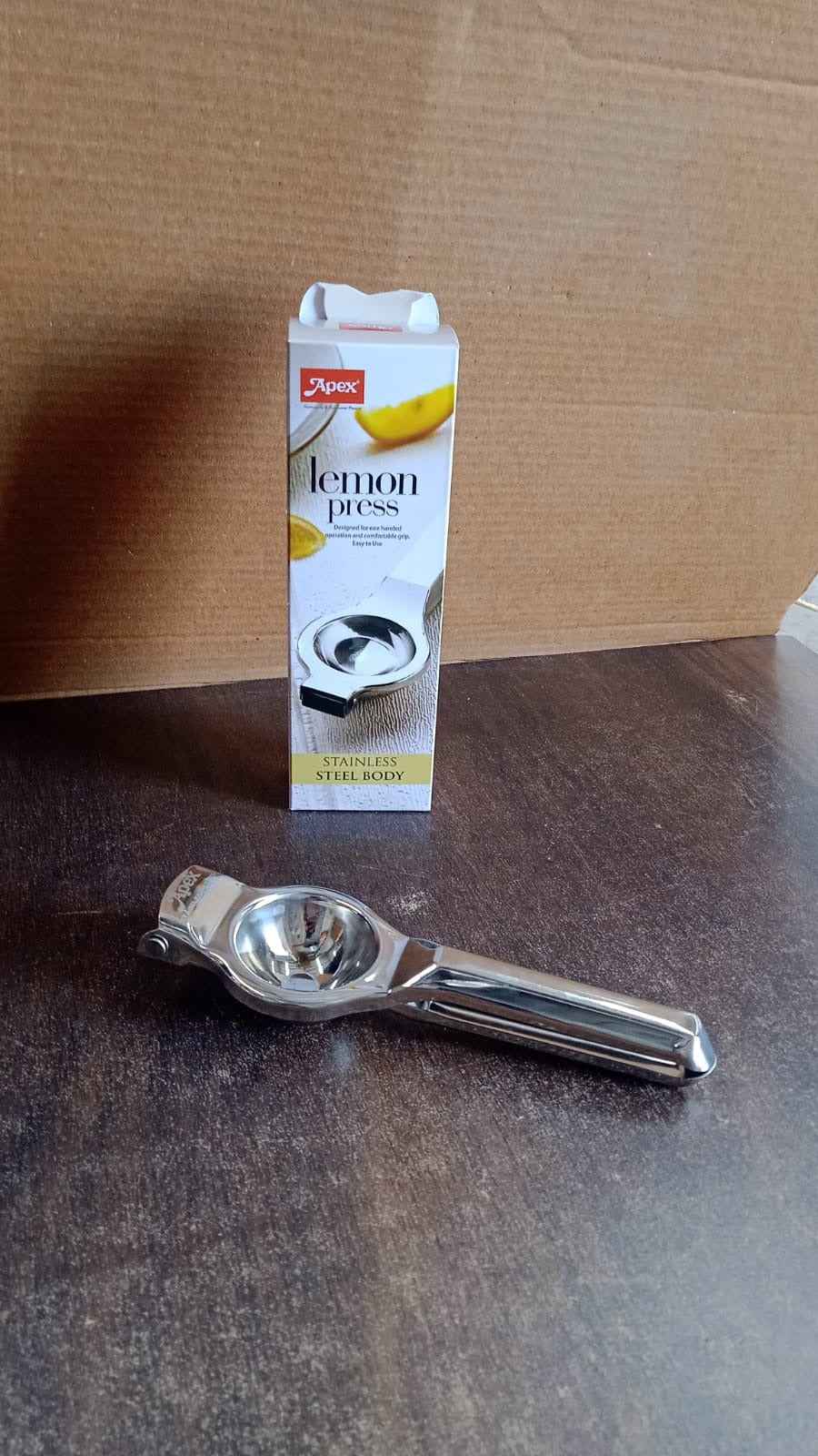 Apex Heavy Duty Stainless Steel Lemon Press Squeezer