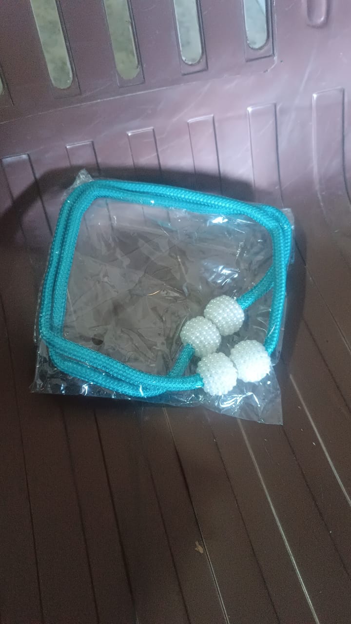 Polyester and Magnet Curtain (2 Pc) Variety Bazaar