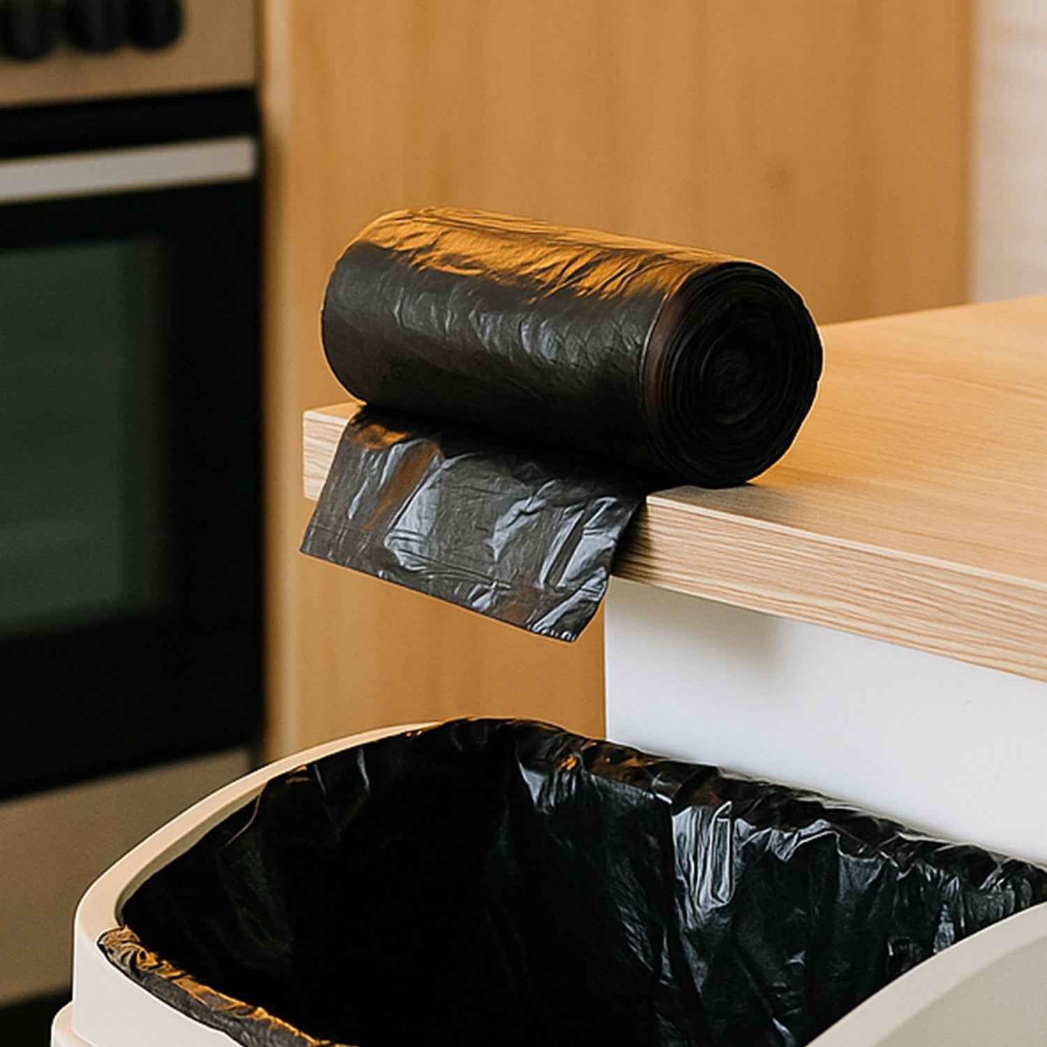 Garbage Bags Roll 45 X 45 Cm (1 Pc Mix Color)