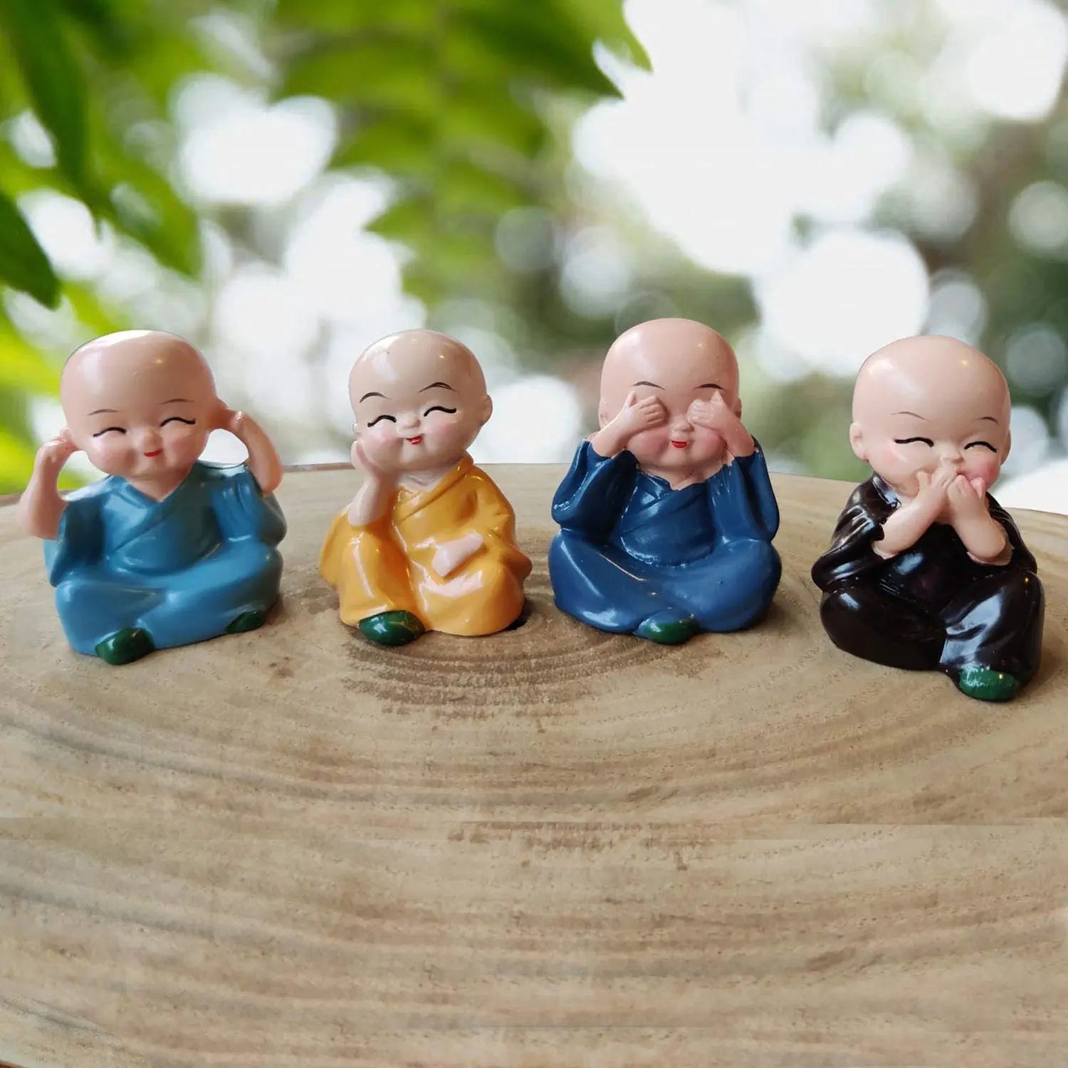 4781 baby buddha 4Pc and show piece used for house, office and official decorations etc. - varietybazaar.co.in