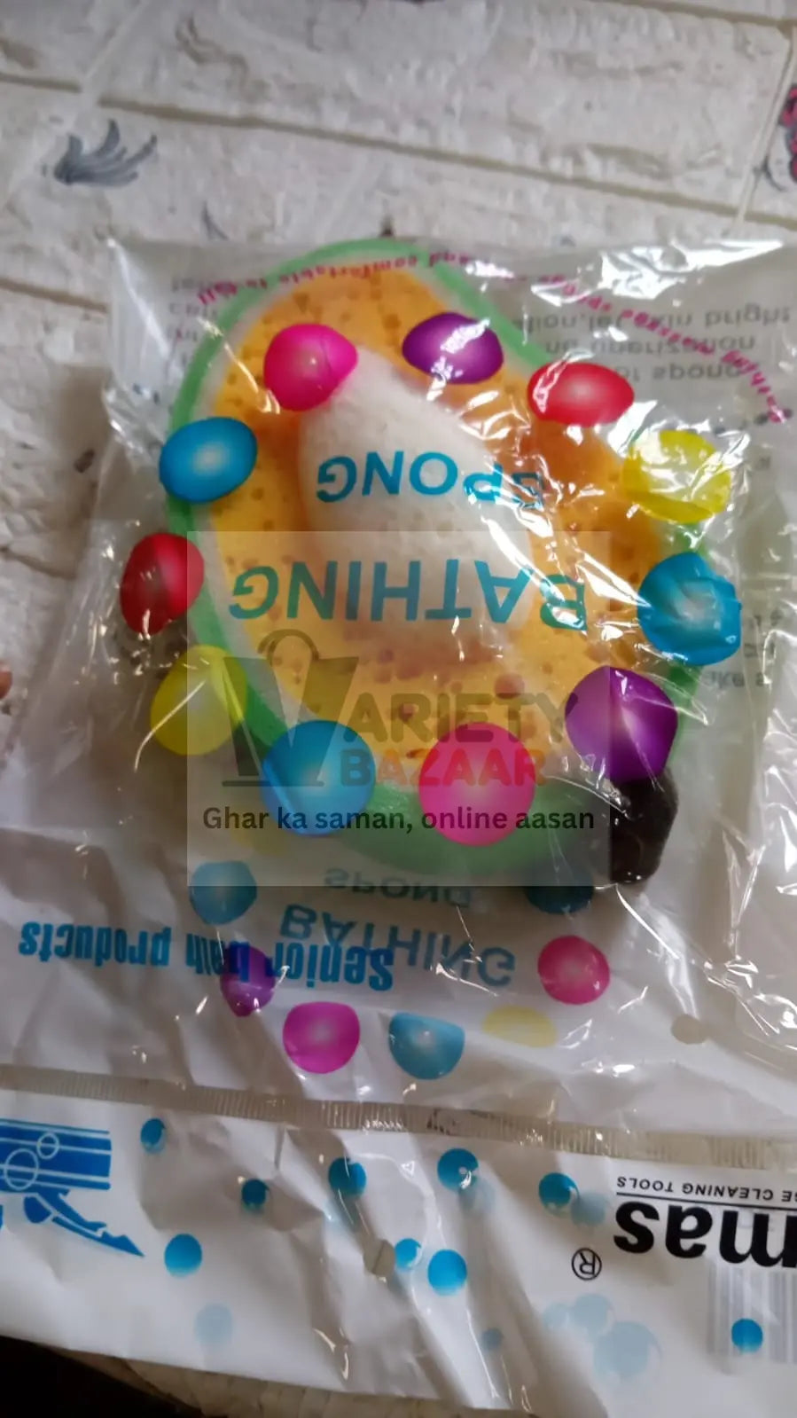 7306 Sponge Household Kitchen Mango Shape Bowl Dish Washing Cleaning Pad Cleaner, Bath Cleaning Sponge Dishwashing Sponge Mango (1 Pc) Travel Sahayak