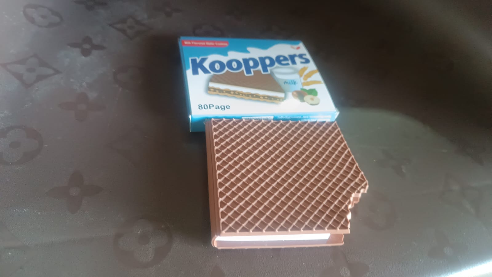 Chocolate Diary Notebooks Original Chocolate Smell Writing Practice Book Early Learning Copybook Premium Chocolate Book ( 1Pc Book ) Variety Bazaar