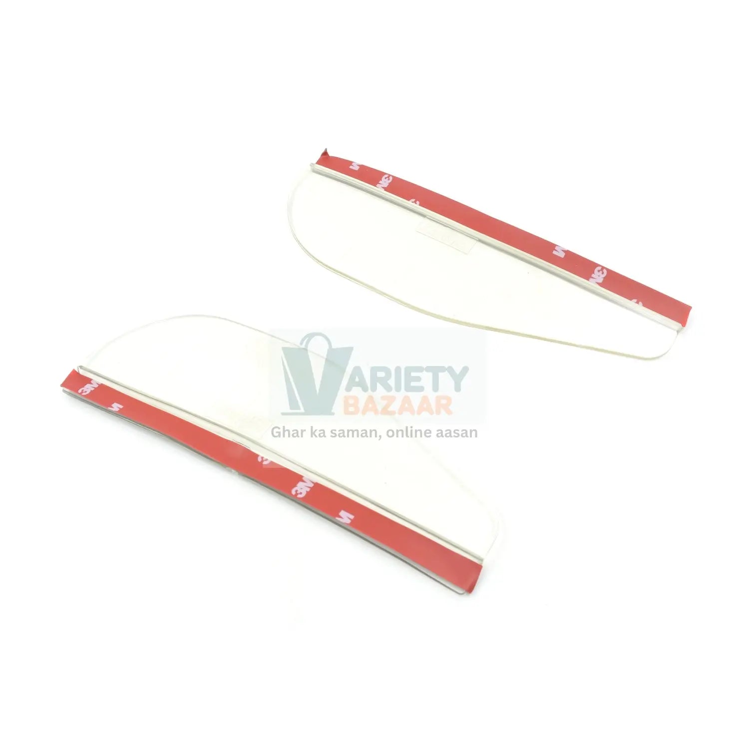 7562 1 Pair Mirror Rain Protector Car Rearview Mirror Rain Blades Car Back Mirror Eyebrow Rain Cover Car Rearview Mirror Eyebrow Covers Flexible Protection Rainproof Decoration Accessories (2 Pcs set) Travel Sahayak