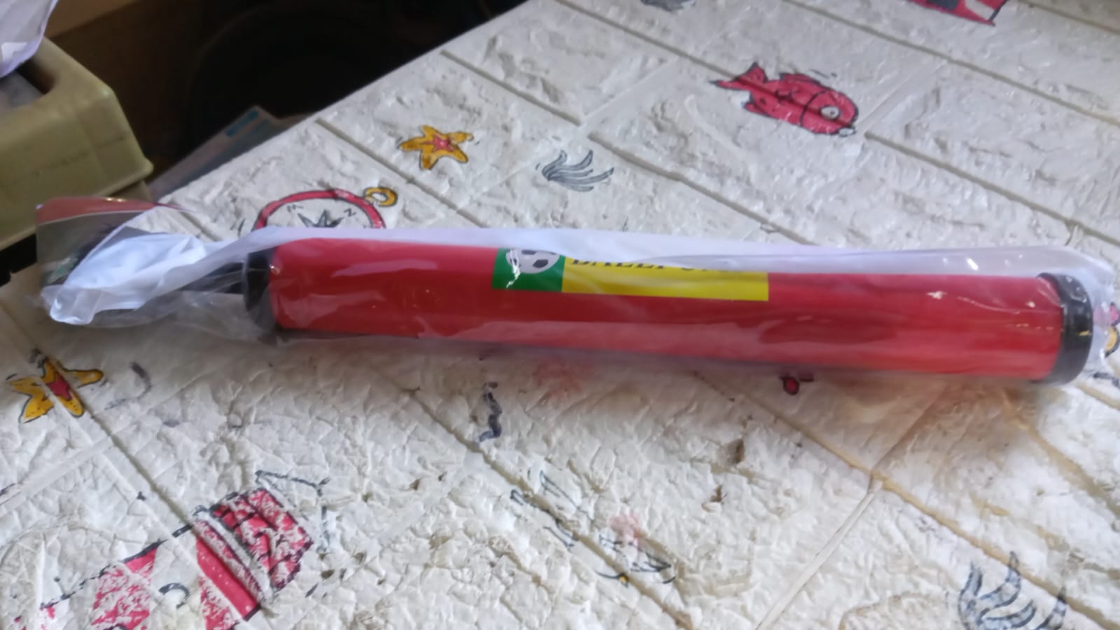 Plastic Pump for Inflating Balls (28 CM) - Inflatable Ball Development Toy Variety Bazaar