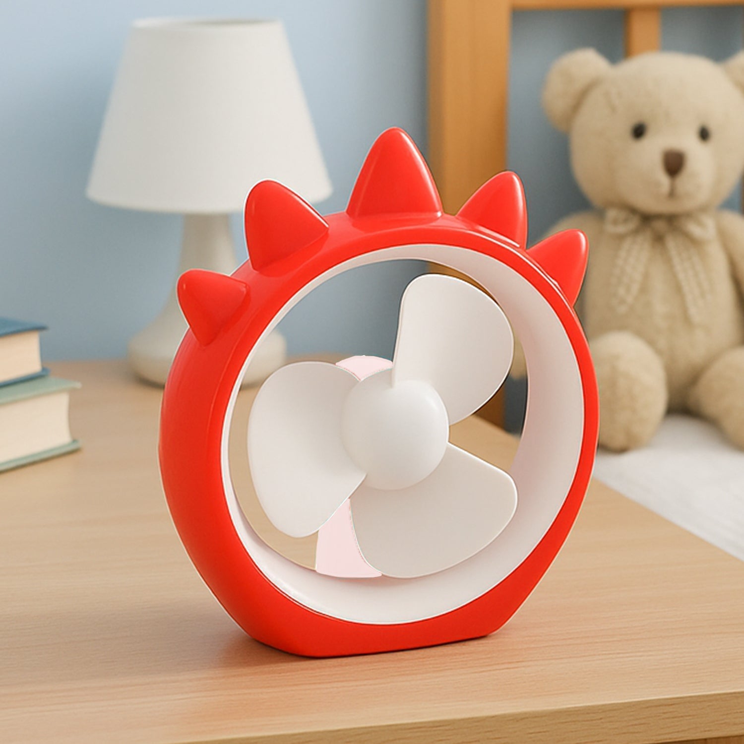 Mini Desktop Fan – Rechargeable USB Cooling Fan for Home, Office & Car (Battery Not Included) Variety Bazaar