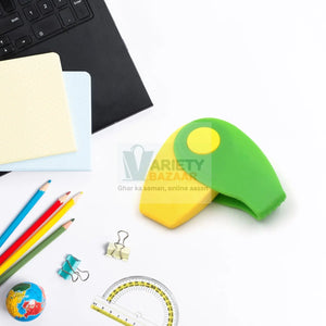 7990 Flair Creative Spinner Dust Free Non-Toxic Eraser, Enviromental Rotate Eraser for Girls & Boys /Eraser for School B'Day Return Gift, Erasers Pencils Set for Kids Educational Stationary kit, School Supplies (1 Pc) Travel Sahayak