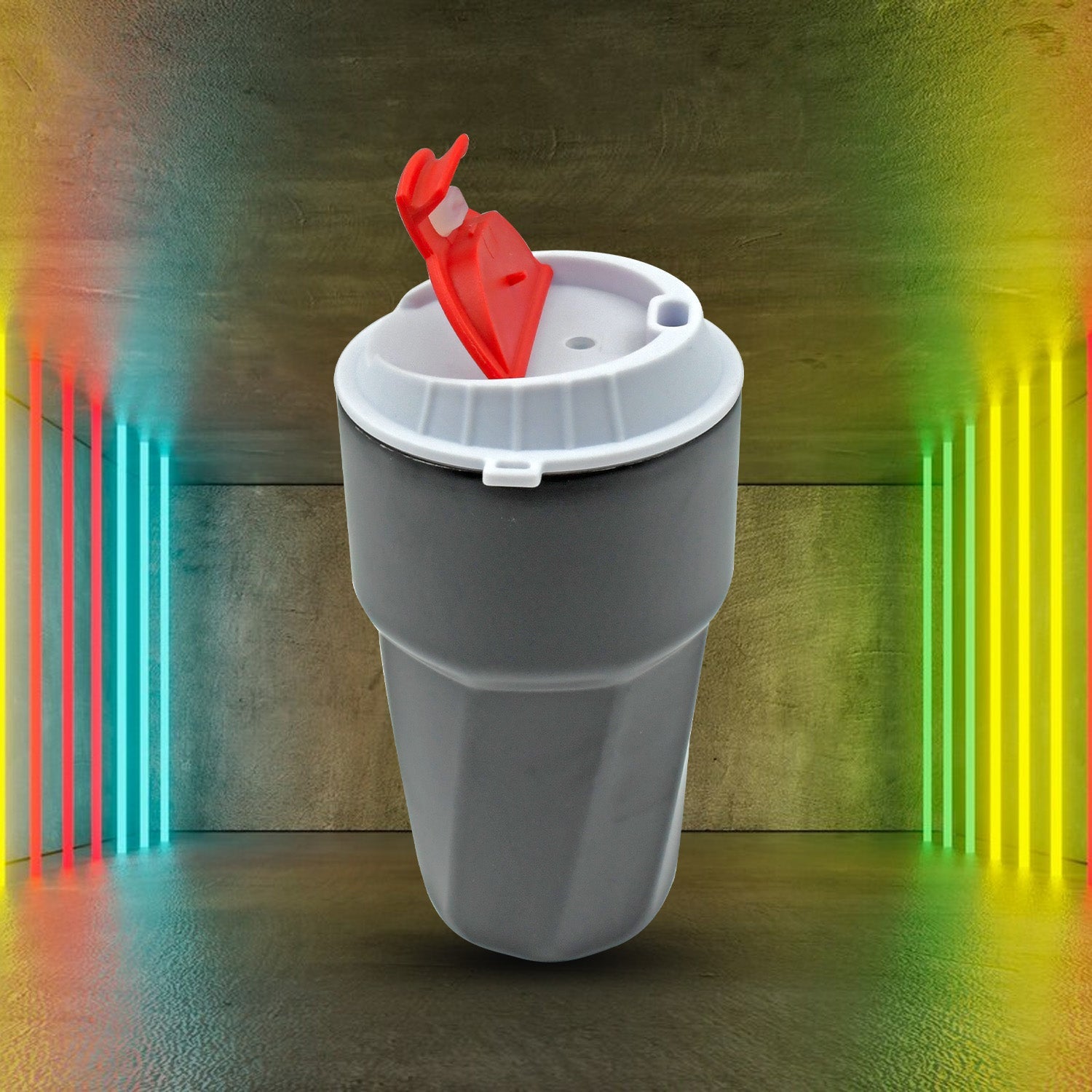 Stainless Steel Vacuum Insulated Travel Mug with Lid (1 Pc) - Coffee, Tea Variety Bazaar