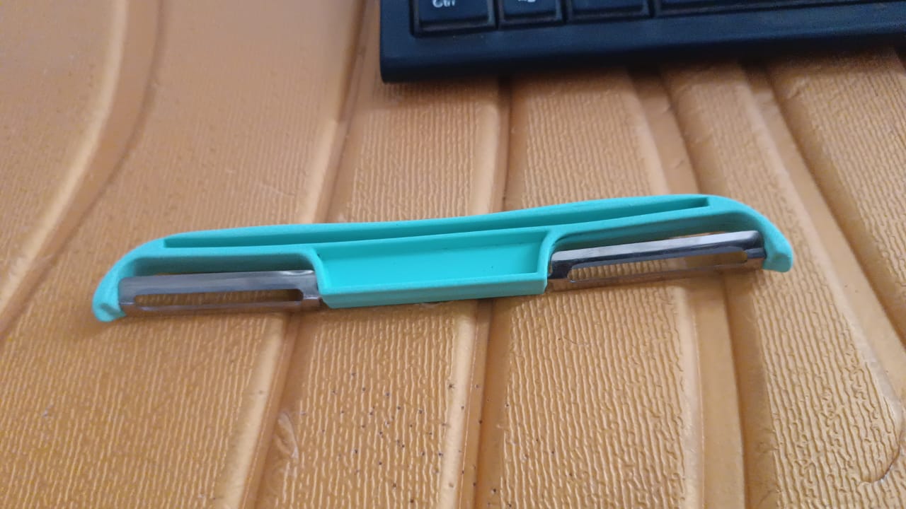 Double Side Potato Peeler Stainless Steel Peeler Cutter (1 Pc) Variety Bazaar