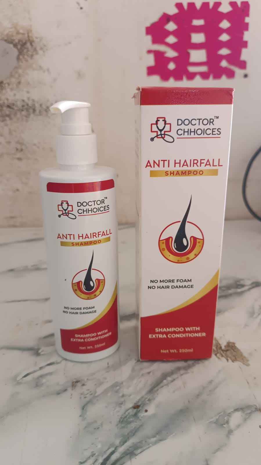 Doctor Chhoices / Choices Advanced Anti Hairfall Shampoo with Extra Conditioner – 250ml (1 Pc)