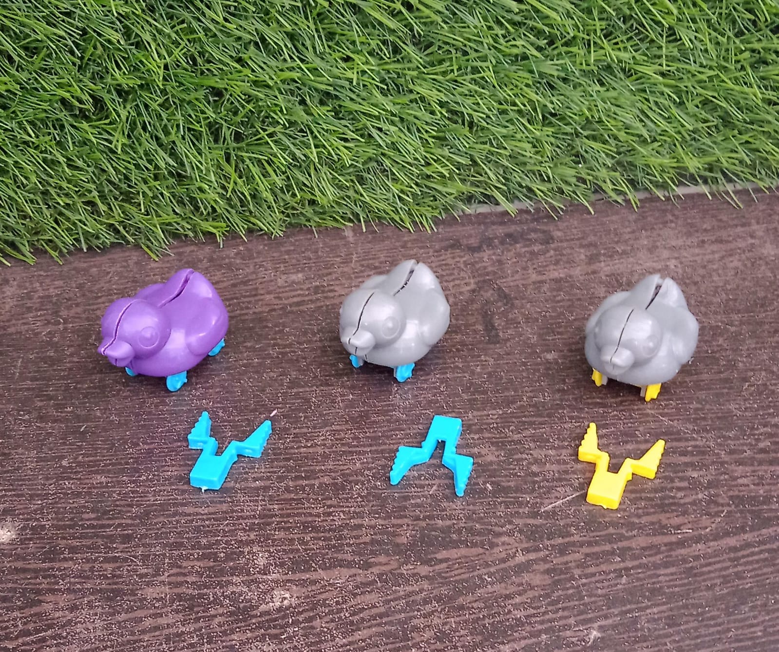 Small push back duck toy, Ejectable spring tail duck, Small DIY duck Toy Variety Bazaar