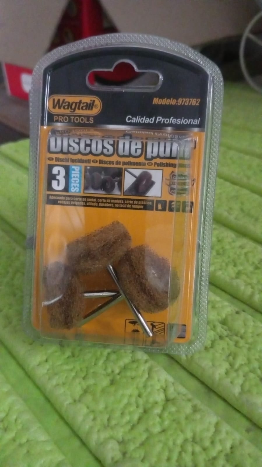 Abrasive Buffing Polishing Wheel Set (3 Pcs) Variety Bazaar