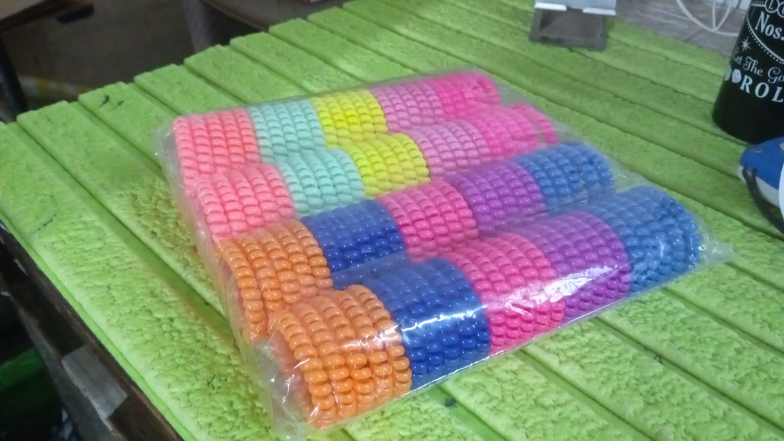 Telephone Wire Hair bands Pack of 100 Pcs, Hair accessories Variety Bazaar