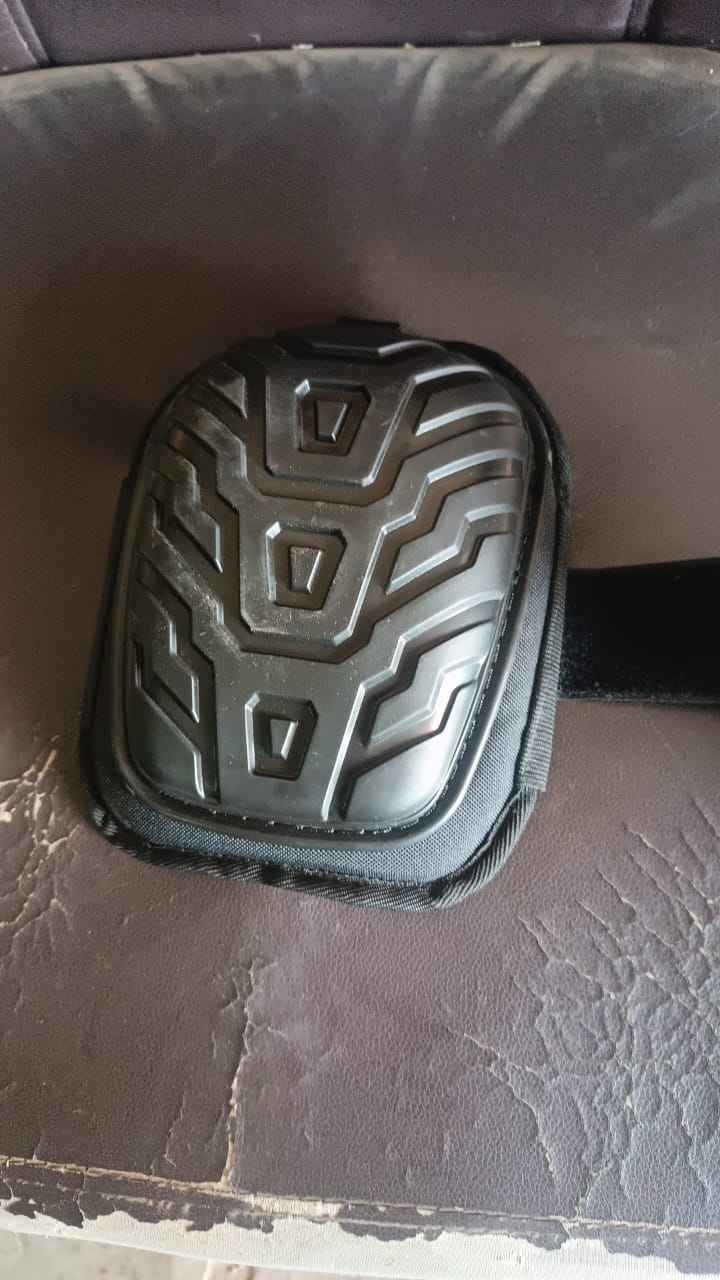 Heavy-Duty Work Knee Pad with Shock-Resistant Shell & Adjustable Straps (1 Pc)