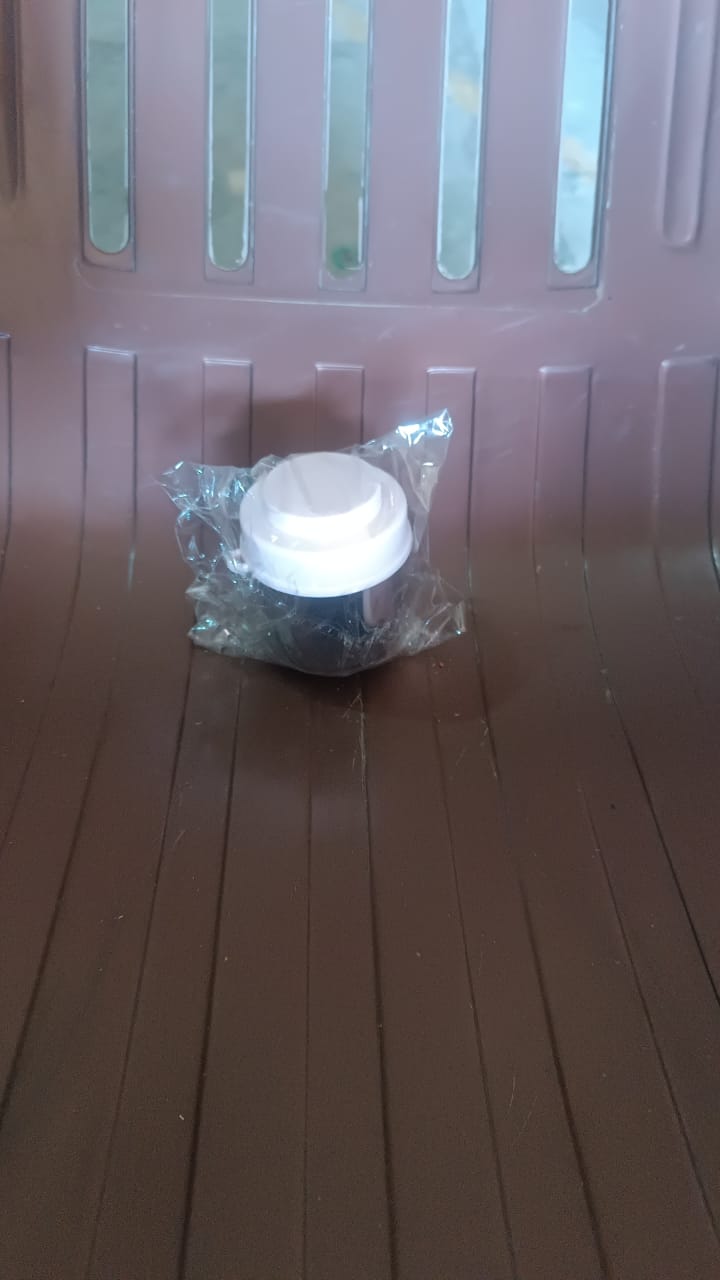 Plastic 4 Section Pill Box Organizer (1 Pc / Mix Color) Variety Bazaar