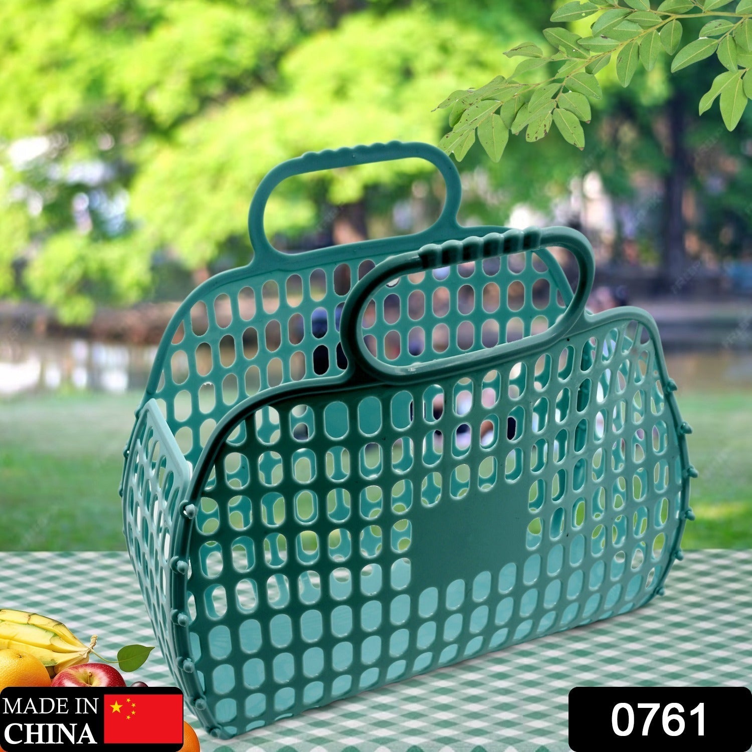 Grocery Vegetable Foldable Smiley Non-Woven Fabric Shopping Bag Variety Bazaar