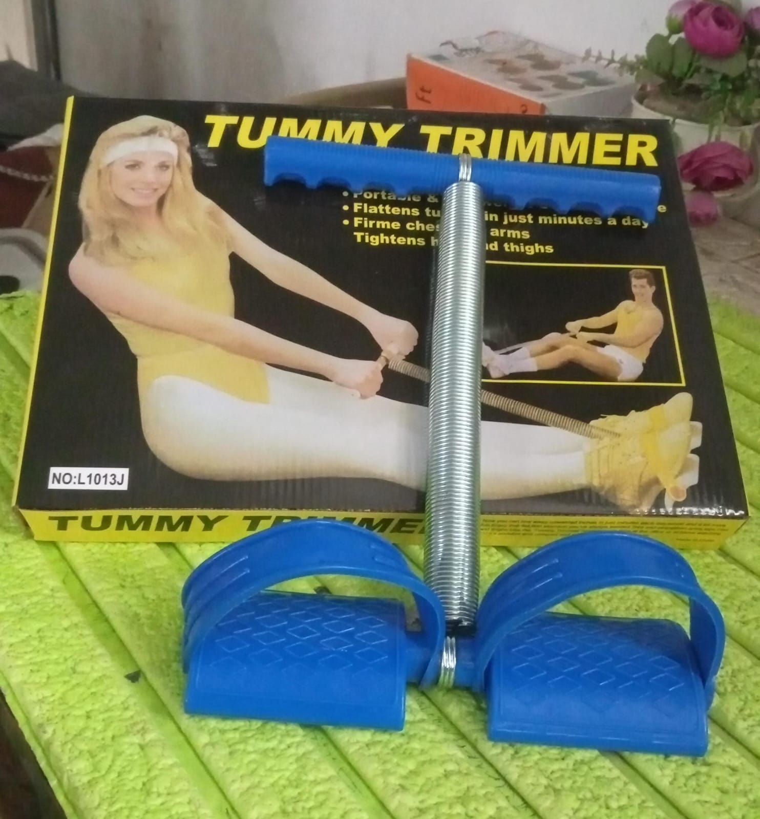 Spring Tension Pull Rope Resistance Band Exercise Strap Single Spring (1 Pc) Variety Bazaar