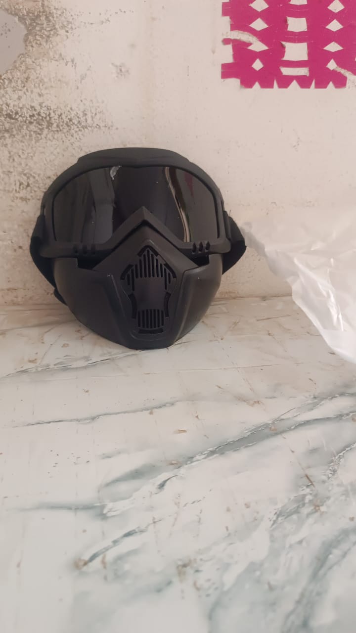 Motorcycle Goggles Off-Road Helmet Goggles Windproof Glasses Goggles Mask (1 Pc) Variety Bazaar