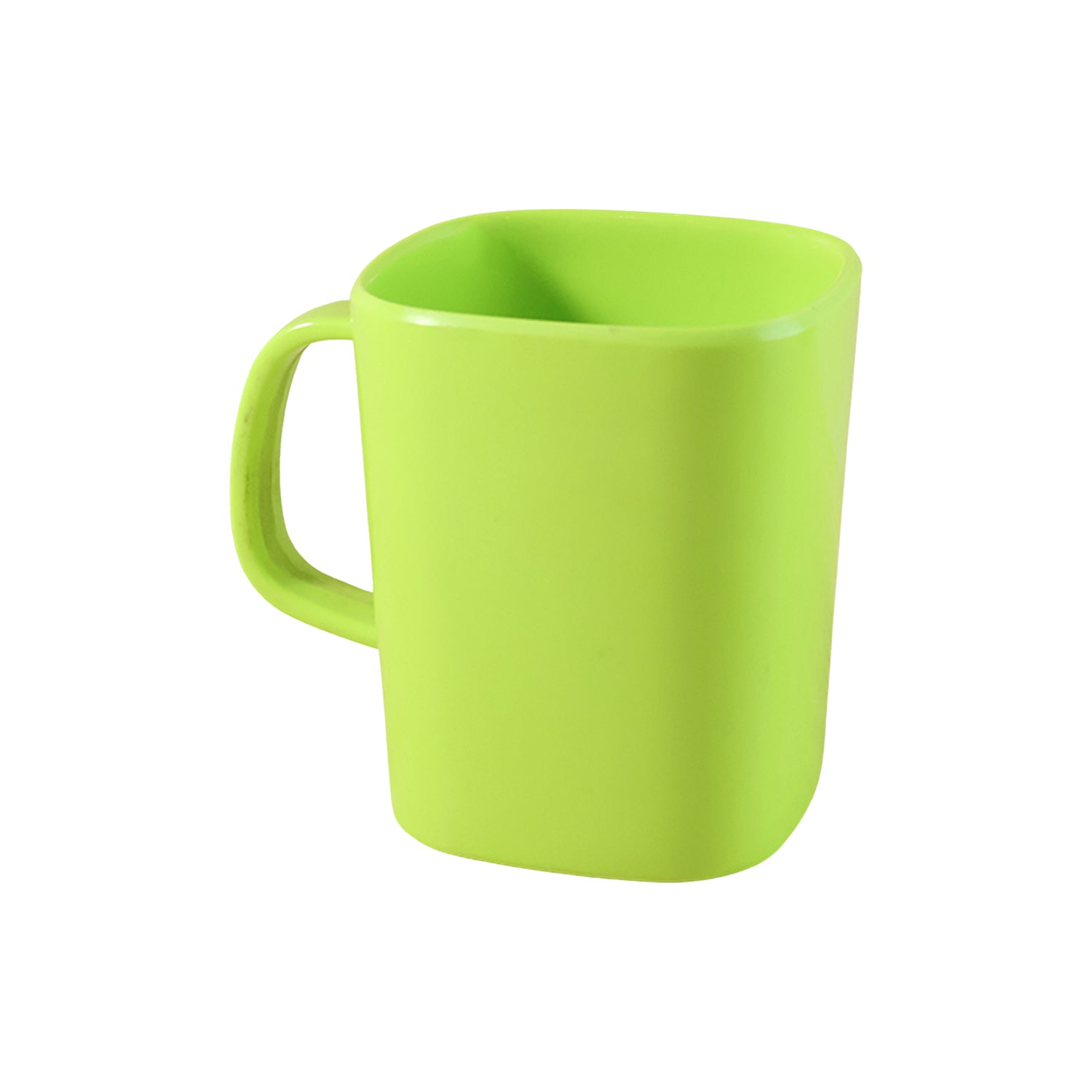 Square Melamine Mug Premium Durable Lightweight Cup (1 Pc)