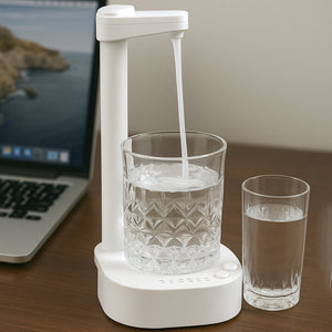 USB Charging Desktop Water Dispenser – Smart One Button Operation, Portable Water Pump for Home & Office Variety Bazaar