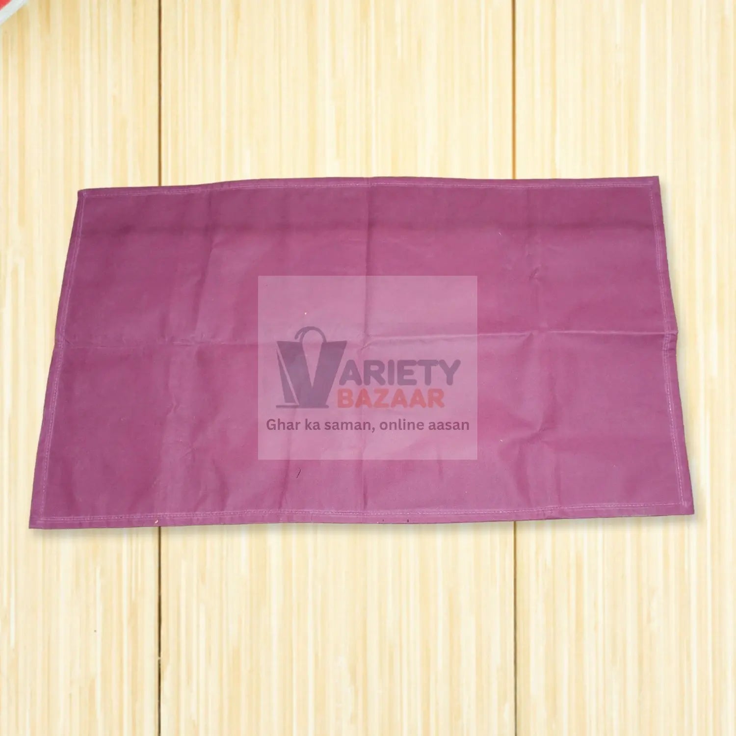 8889 Cotton Fridge Top Cover Set - Standard, Appliance Covers Fridge Dustproof Cover with Peacock Deign 6 Utility Side Pockets Fridge Cover For All types Fridge Refrigerator Use (100x60CM) Travel Sahayak