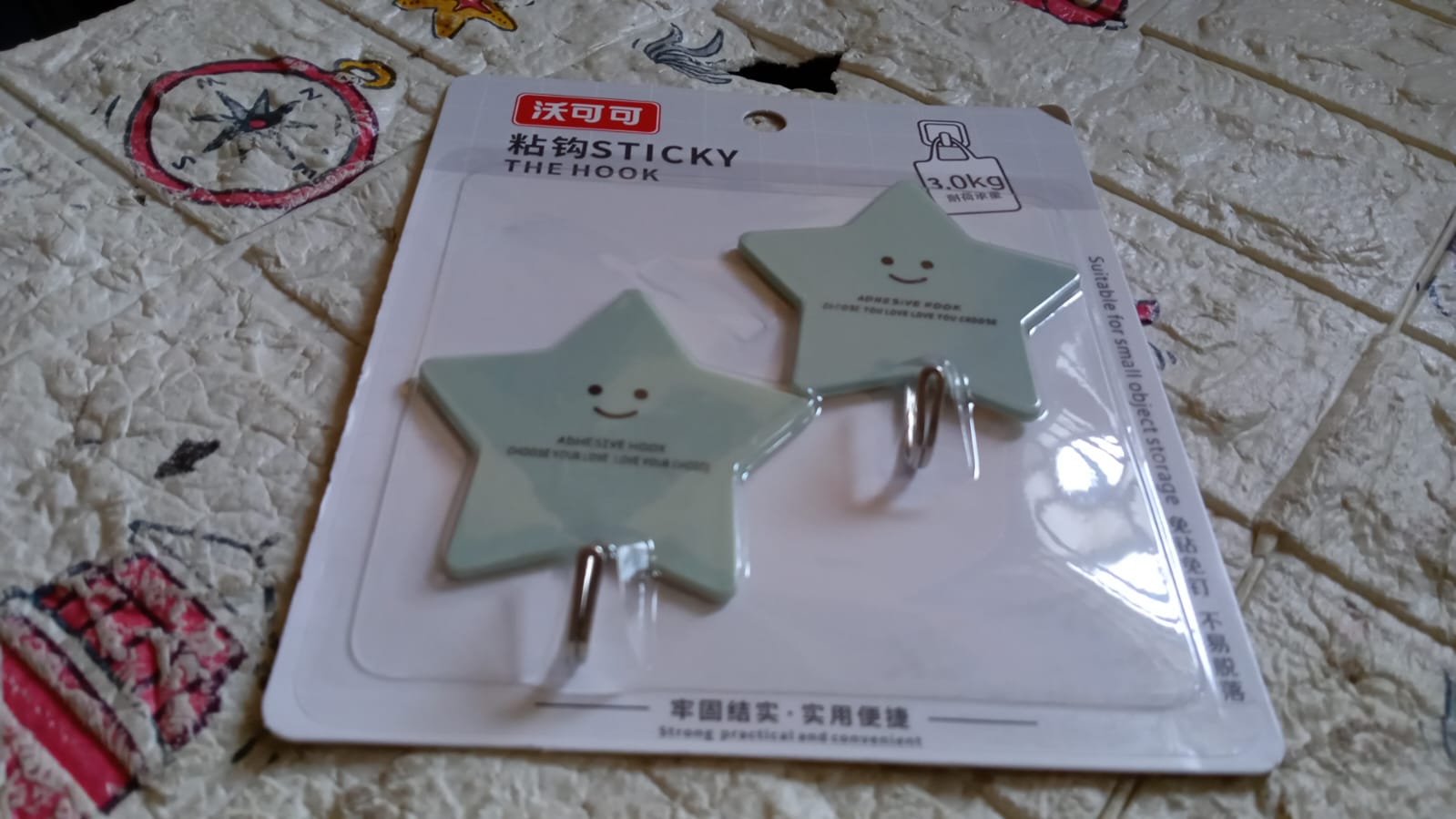 Multipurpose Strong Self-Adhesive Hooks – Heavy Plastic Wall Hooks for Home, Kitchen & Office Use Variety Bazaar