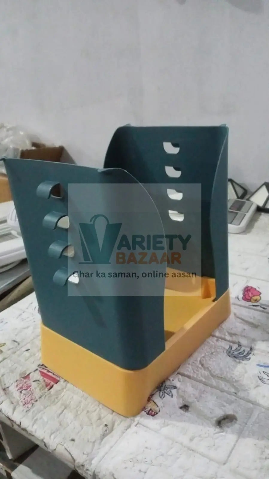 9451 Waste Bin, Trash Can, Waste Container, Expandable Trash Can, Plastic Trash Can, Plastic Garbage Can Expandable Trash Bag Holder Large Capacity for Kitchen Bathroom, Living Room Bedroom Outdoor (1 Pc) Travel Sahayak