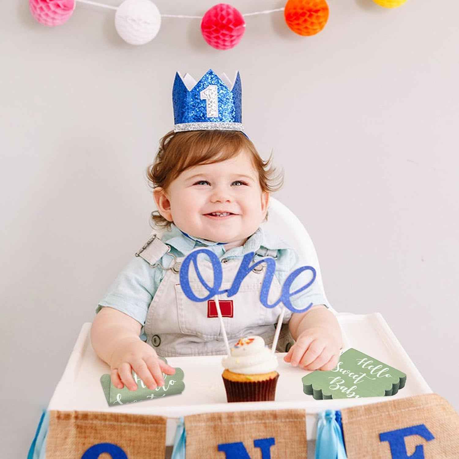 Hello Sweet Baby Party Paper Napkins (31 X 31 Cm 24 Pc)