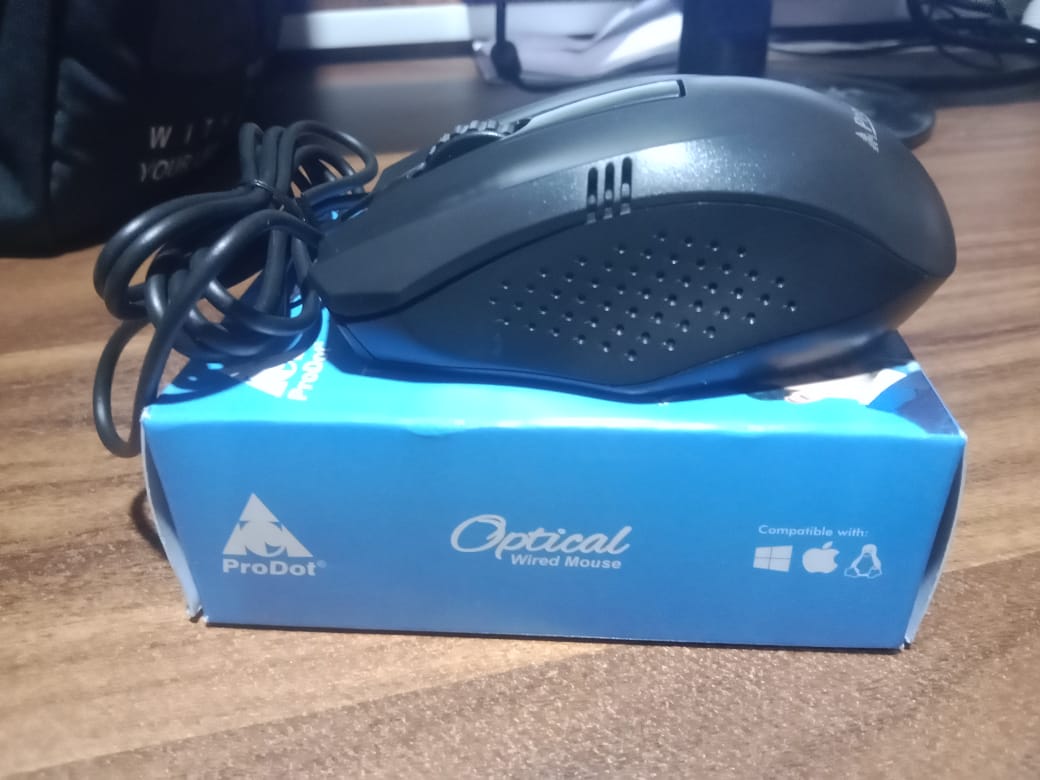 Computer / Laptop Wired Optical Mouse (1 Pc) Variety Bazaar