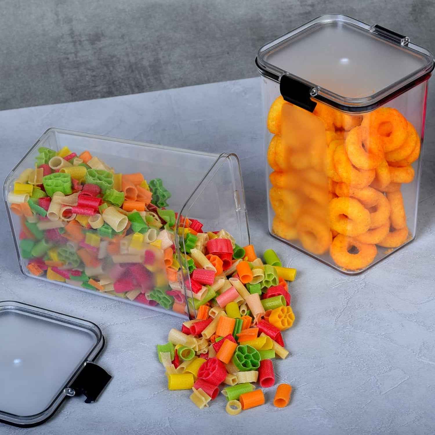 1200 Ml Airtight Lock Lock Food Storage Container Set 2 Piece