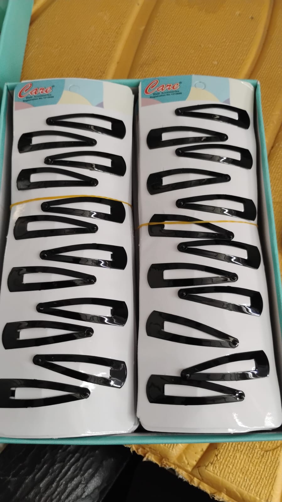 Metal Tik Tak Hair Clips (12 Pcs Set), Hair accessories Variety Bazaar