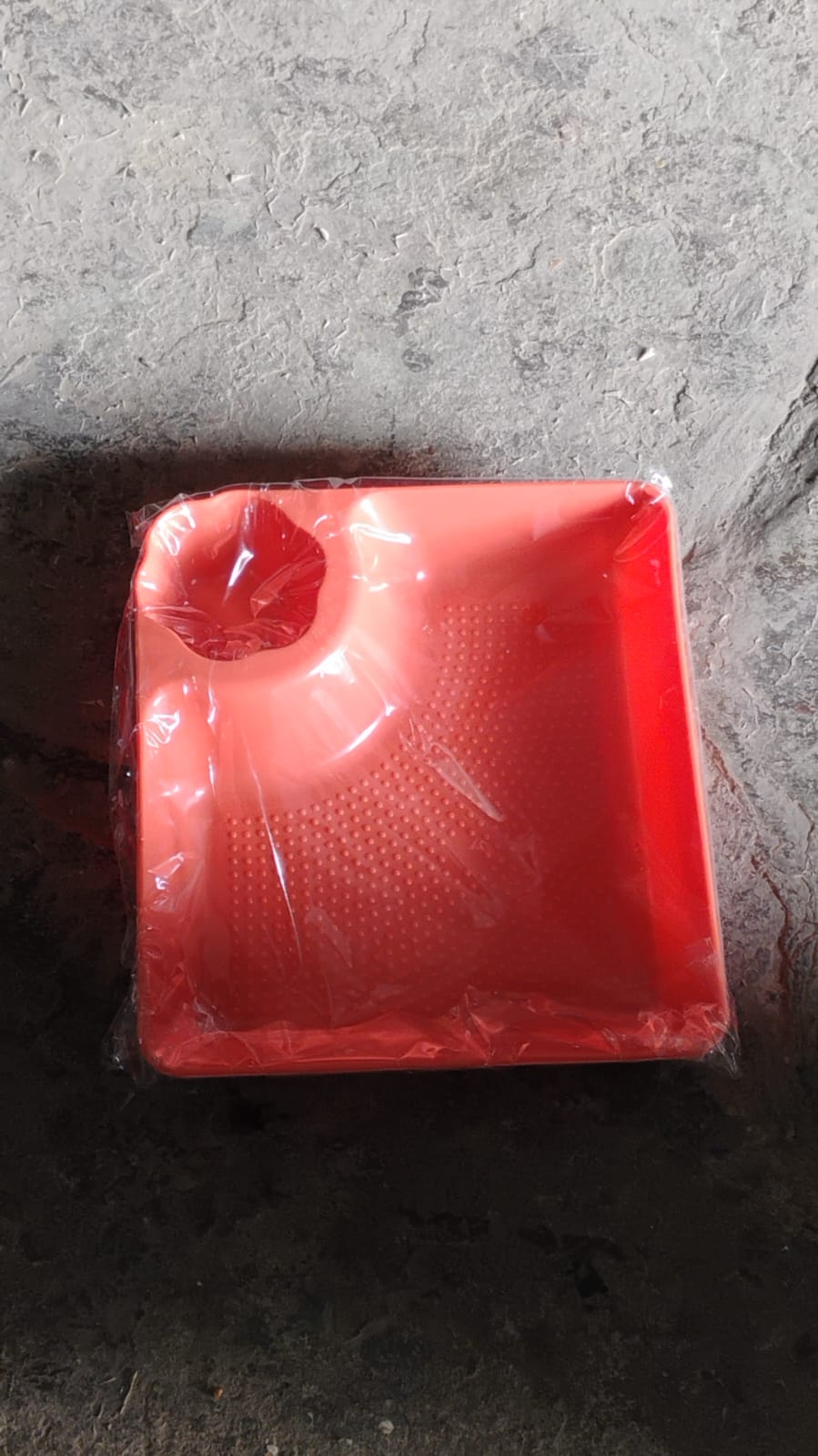 Plastic Plates with Dipping Saucer & Round Dip Part (1 Pc / 18×16 Cm / 1 Pc) Variety Bazaar