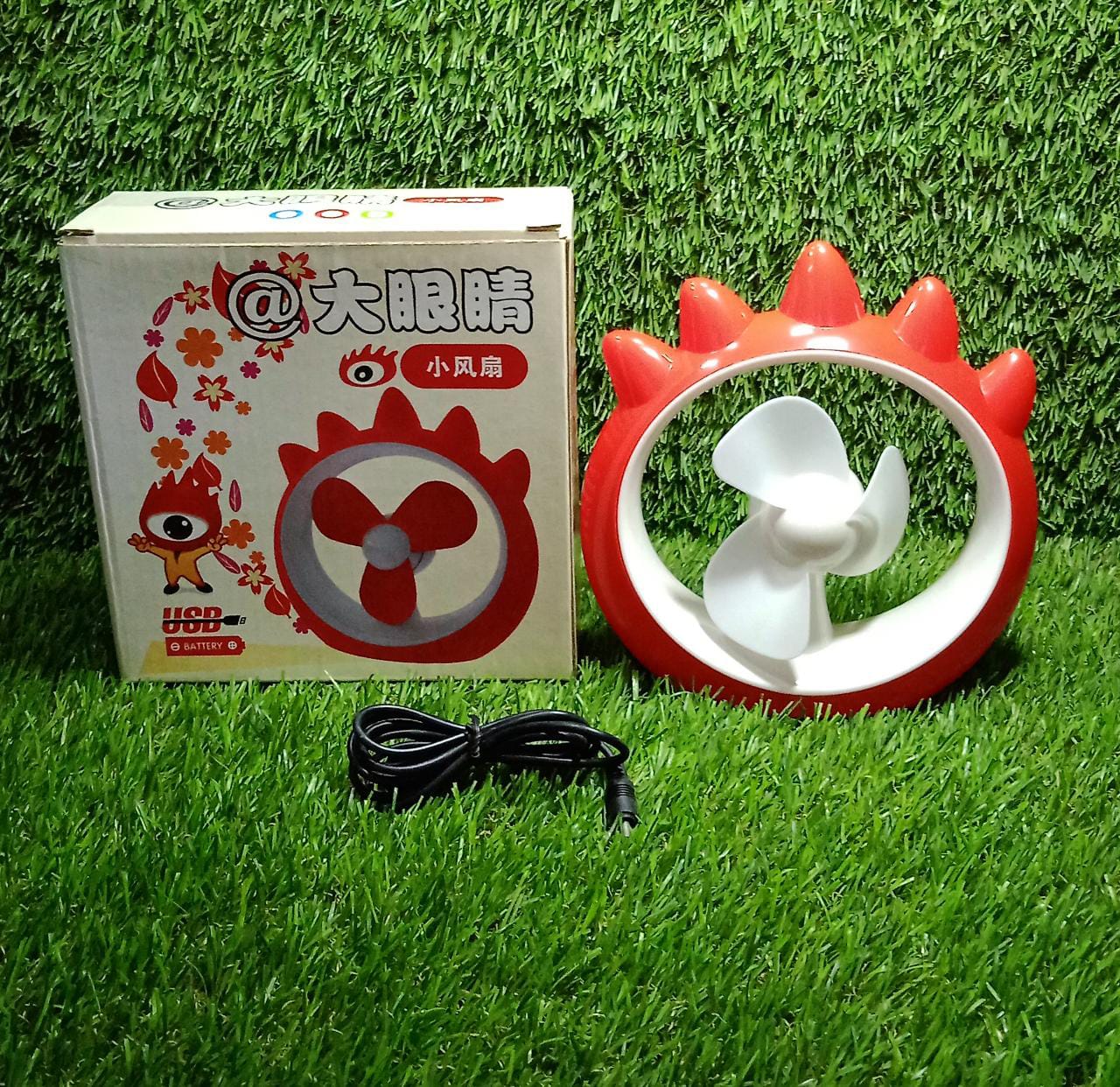 Mini Desktop Fan – Rechargeable USB Cooling Fan for Home, Office & Car (Battery Not Included) Variety Bazaar